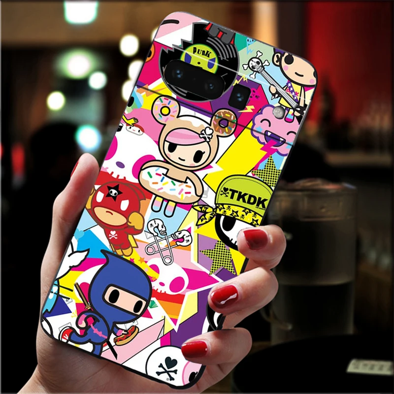 حافظة لهاتف جوجل بيكسل 10 برو XL 9 برو XL 9A 8 7 6 برو بيكسل 8A 7A 6A بكسل 8 7 6 5 لطيف اليابان توكيدوكي اليابانية