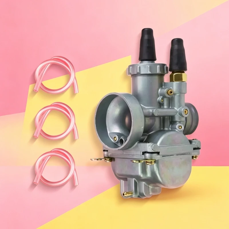 22mm Motorcycle Carburetor AX100 For Suzuki AX100 AX 100D RGV120 QJ100-M KW100-M 2-Stroke 1994-2016 Scooter ATV Engine Carb