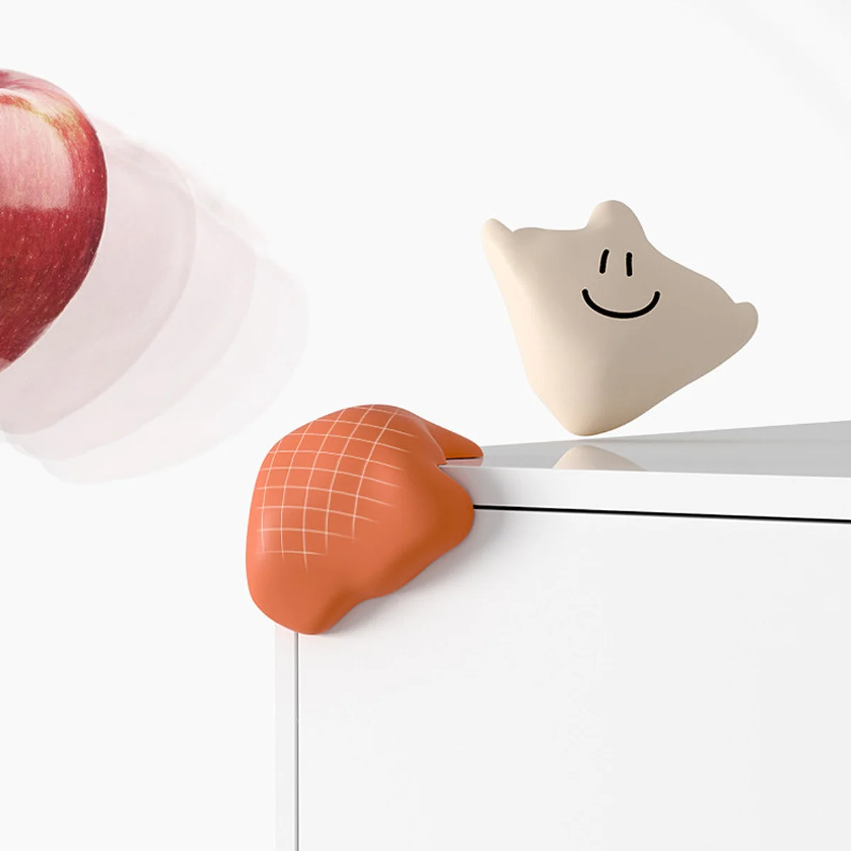 

5Pcs Table Corner Guard Thickened Silicone Edge Bumper for Child Safety Anti-Collision Household Furniture Protection Cover