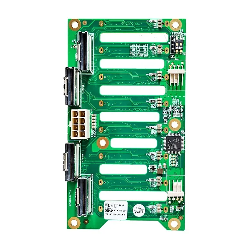 Baía NVMe U.2SSD8 Hot Swappable Disco rígido de expansão de armazenamento de baía de unidade óptica de 2,5 polegadas