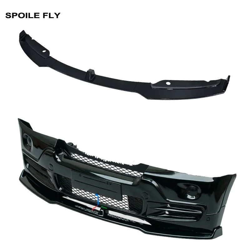 2006 2007 2008 2009 2010 For BMW X5 E70 Front Spoiler Bumper Lip Splitter Diffuser Spoiler Accessories By Gloss Black Body Kit