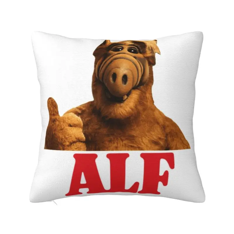 Alf Thumbs Up Luxury Pillow Cover Decoration Alien Life Form Sci Fi Tv Show Cushions for Sofa