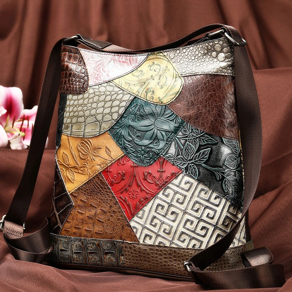 

Casual Tote Bags Female Luxury Handbag Multi-function Shoulder Bag Women Ladies Fashion Genuine Leather Crossbody Bag Sac A Main