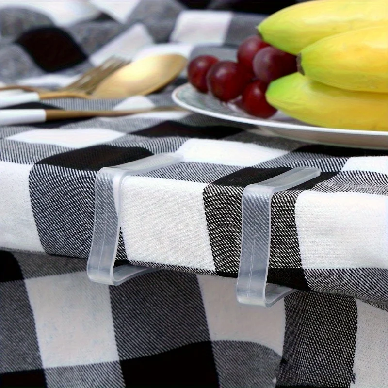 Bild 6: Robuste Picknicktisch-Clips, Einfache Tischdecken-Clips, Tischdeckenhalter Perfekt für Restaurant-Picknicks, Zelt-Hochzeiten
