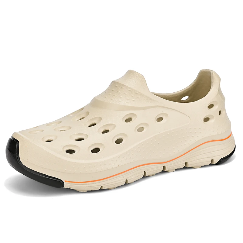 

Летние легкие мужские сандалии, садовая обувь из ЭВА, мужские сандалии высокого качества с мягким чехлом на носок, удобные дропшиппинг