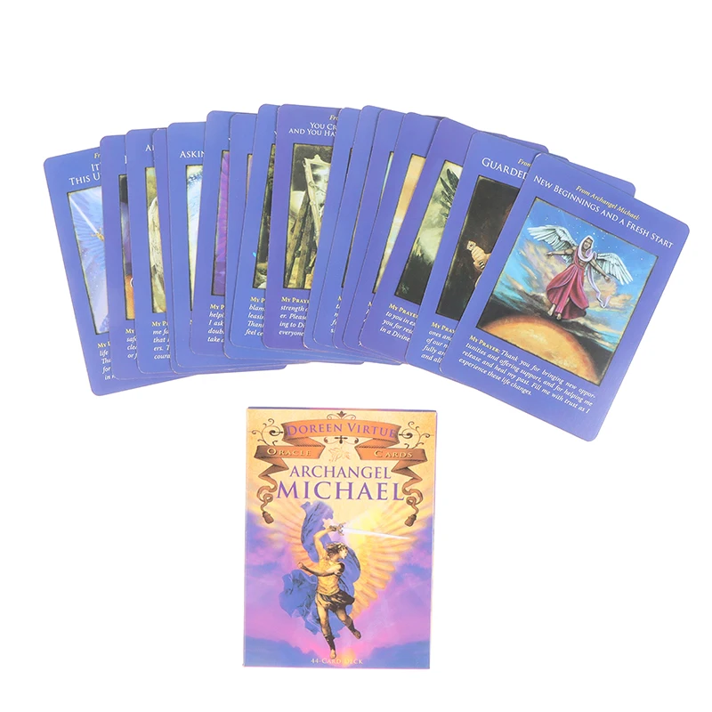 Doreen Virtue Cards Doreen Virtue Spanish Board Game Tarot Deck Tarot Cards Tarot Oracles Oracle Archangel Michael Card Board