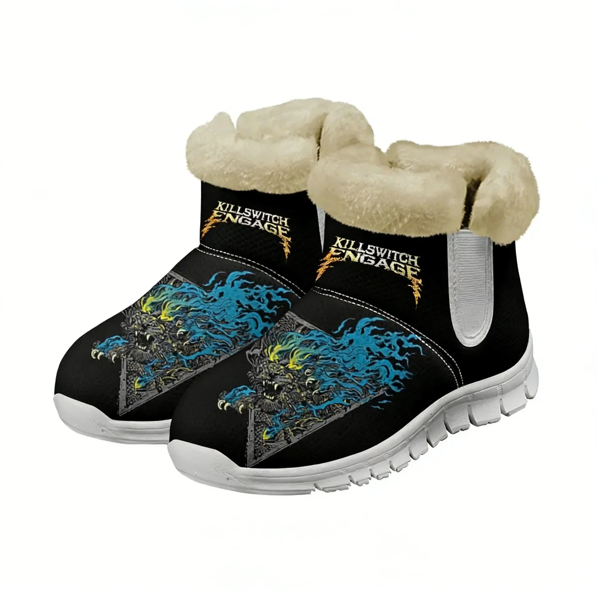 Killswitchs Engages Band Snow Boots Mens Womens Teenager Shoes Keep Warm Casual Lightweight Sports Custom Sneakers