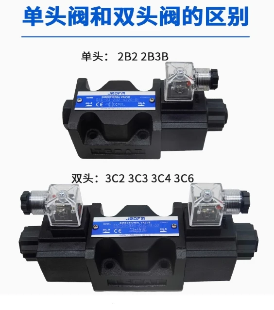 Hydraulic valve directional solenoid valve DSG-02-3C2 3C3 3C4 3C6 2B2-DL LW D24 A220 01