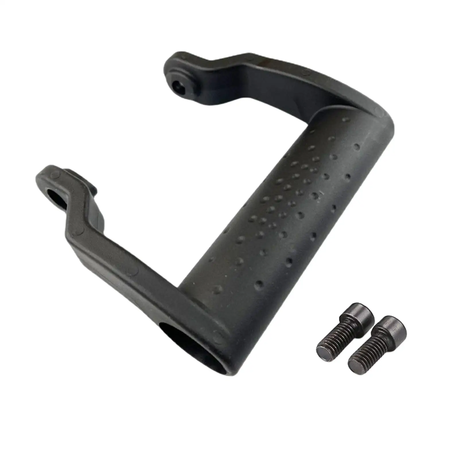 Angle Handle Replacement 8mm PP Black Anti Vibration Side Grip for Polishing Machine and Sanding