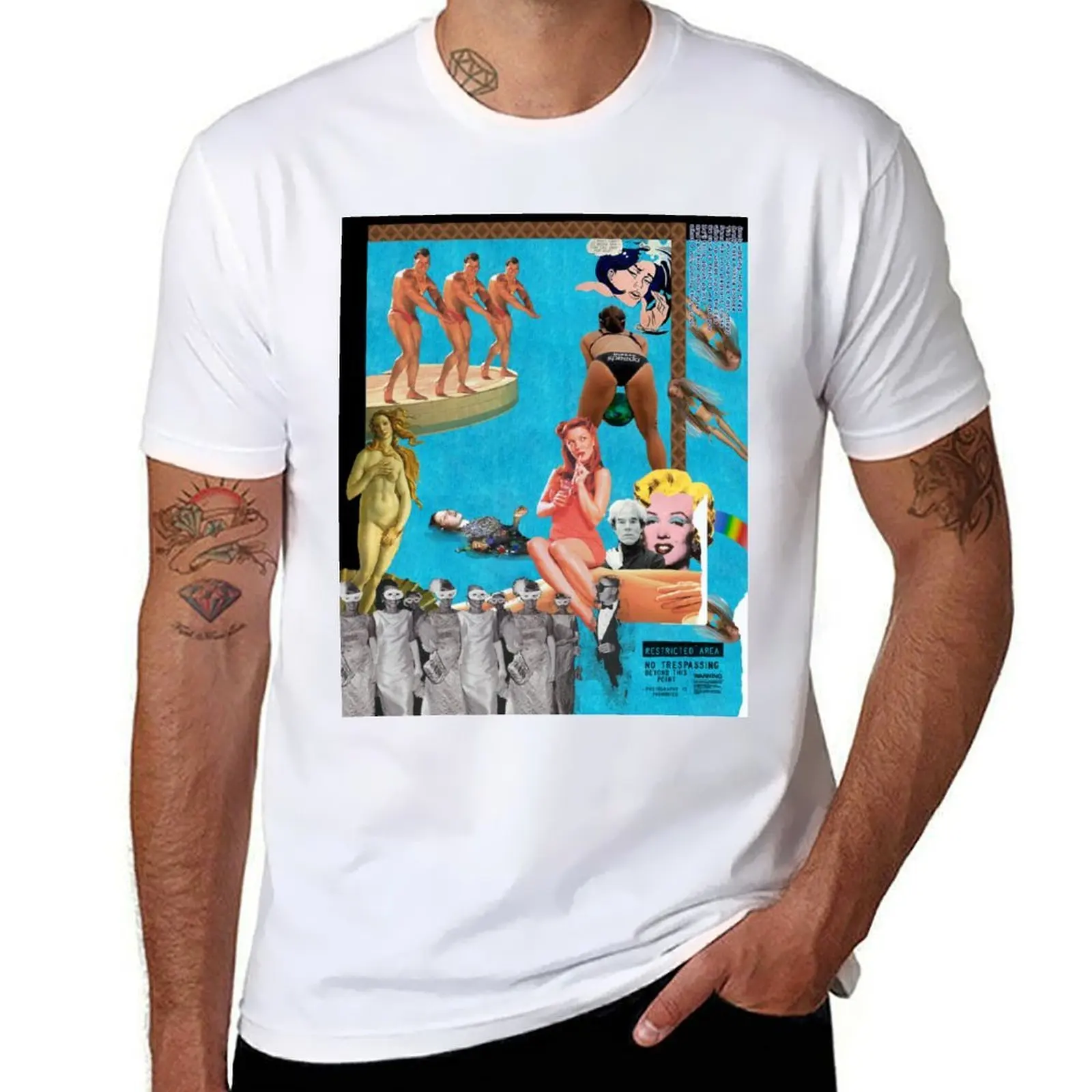 

t t cotton man man shirt shirts shirt cotton T-Shirt t essential Party Andy Pool Warhol's