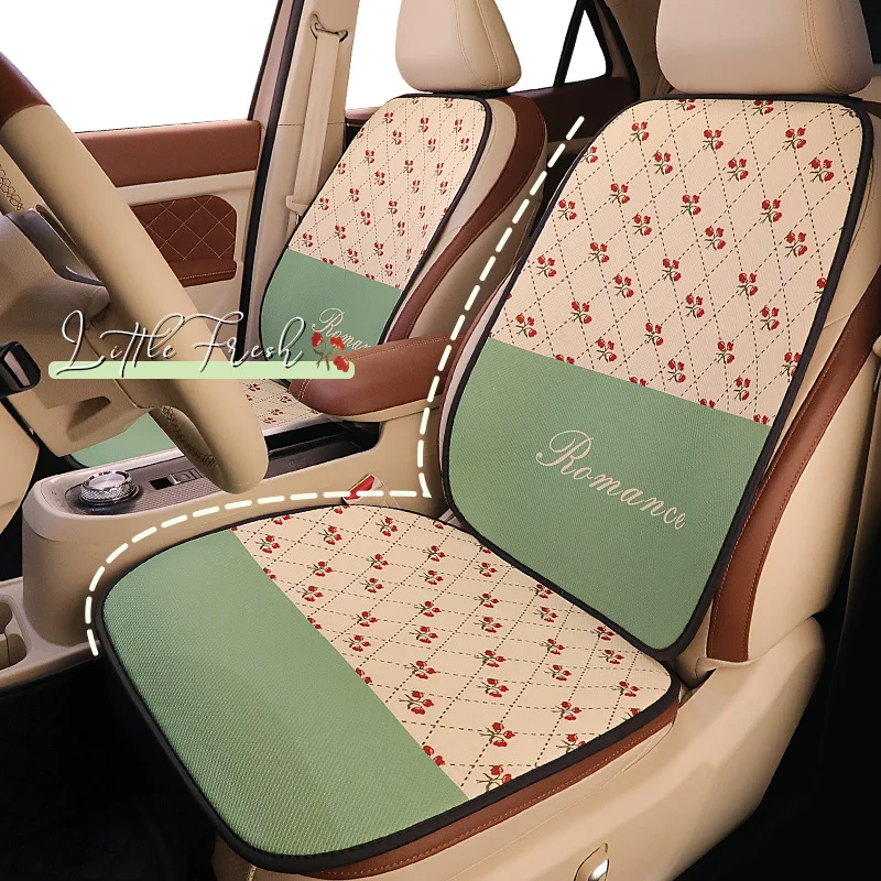 Retro Style Flower Four Seasons General Car Seat Cushion is Suitable for Angkola PLUS Weilang Micro Blue 6 Yinglang Seat Cover