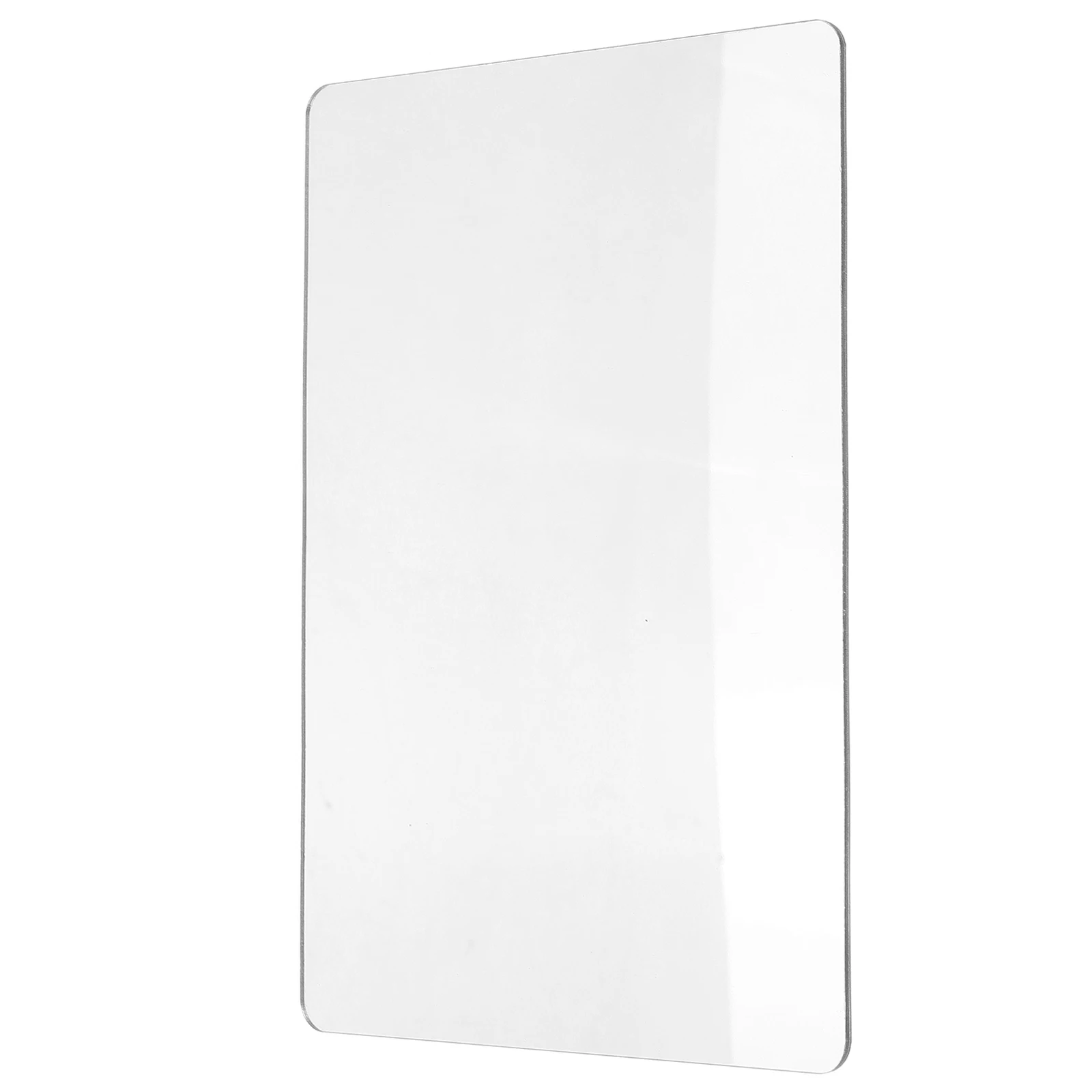 

Magnetic Locker Mirror Acrylic Non Scratch Transparent Wall Sticker Bathroom Mirrors Decorative School Gym Storage
