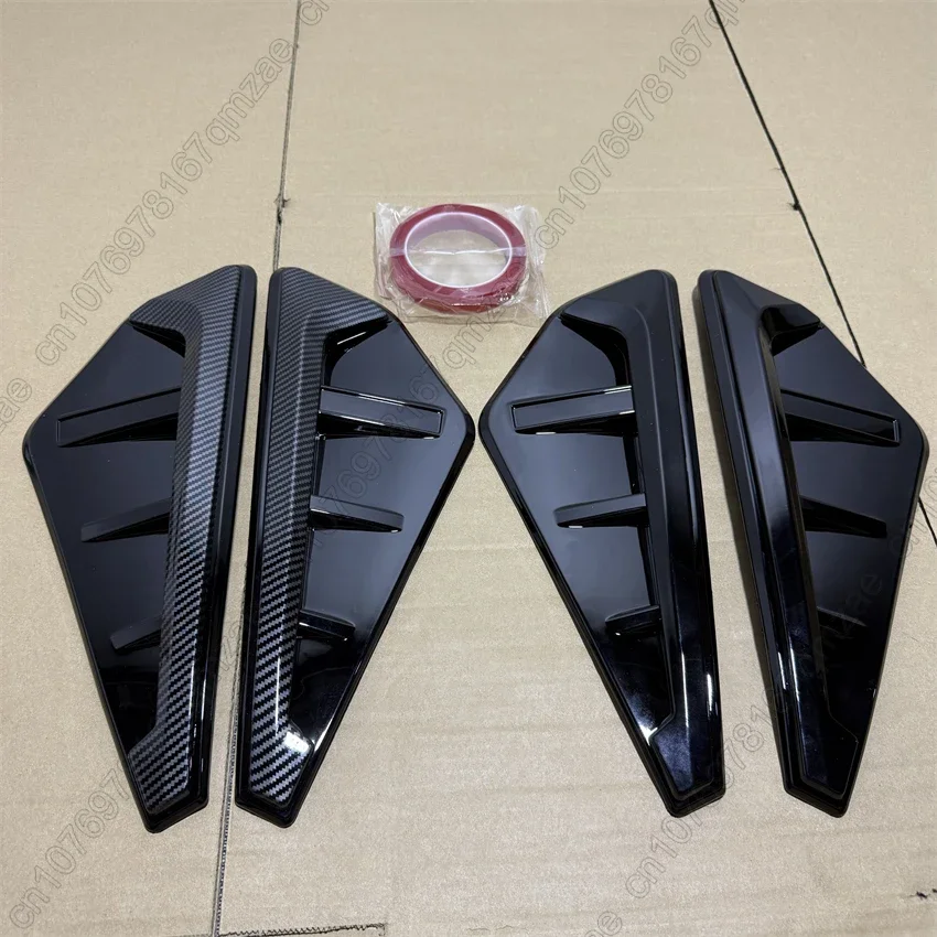 For BMW X5 G05 X5M F95 2019 2020 2021 2022 2pcs Car Side Fender Sticker Shark Gill Air Flow Wing Vent Trim Gloss Black - Image 6