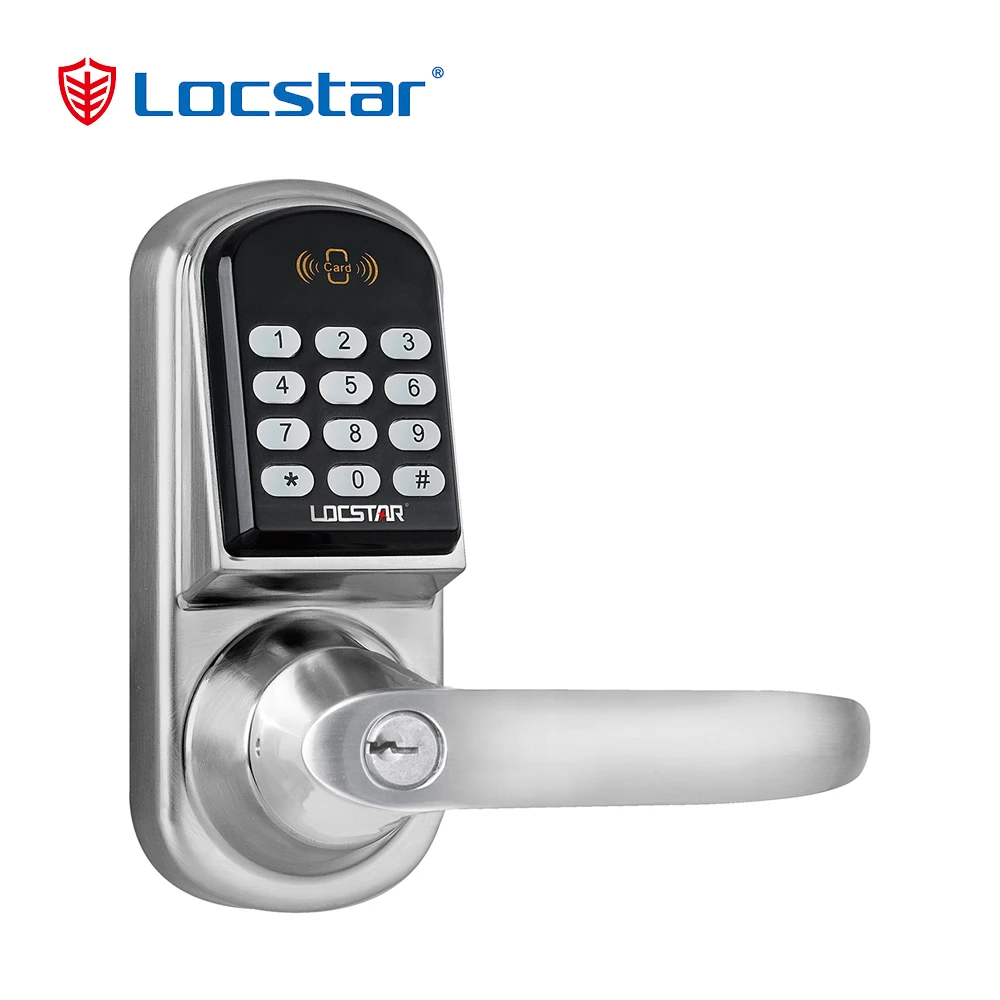 

Locstar Combination Rfid Hotel Lock Card Key Door Digital System Software Security Smart Hotel Door Lock