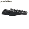 Livewire sportstersブレークアウトfxbr 107 fxbrs 114 Delluxlede fxdr 114回転フロントフットペグフットペグに適しています 3