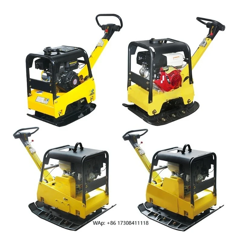 Handheld Reversible Soil Compaction Vibrating Hydraulic Plate Compactor for Sale