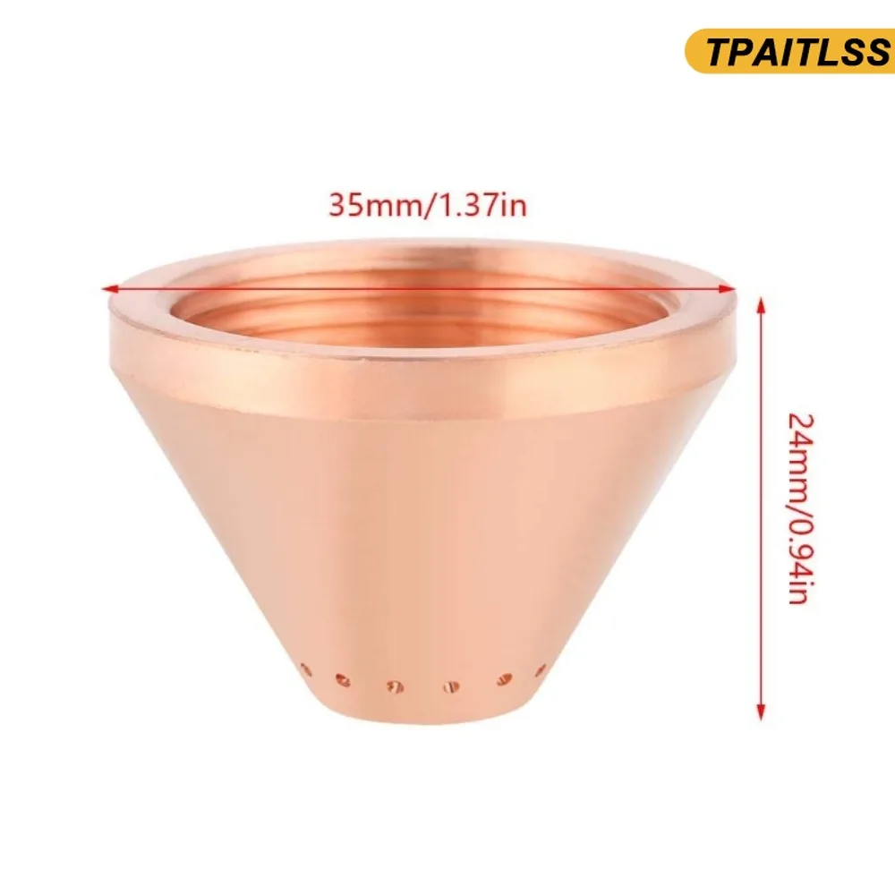 5pcs Plasma Cutter Cup for MAX125 Cutting Torch Consumables 220976 Plasma Cutting Equipment