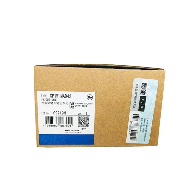 

Новый оригинальный аналоговый входной модуль CP1W-MAD42 для ПЛК-контроллеров. В наличии. Доступна техническая поддержка.