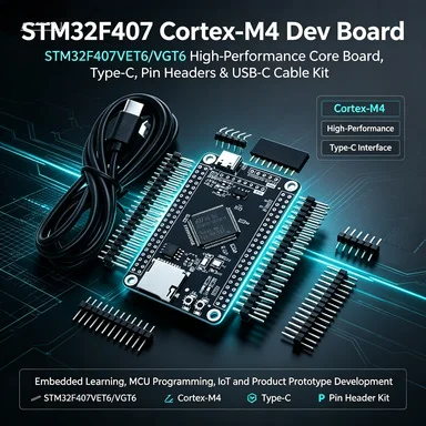 STM32F407VET6/VGT6 High-Performance Cortex-M4 Development Board, STM32