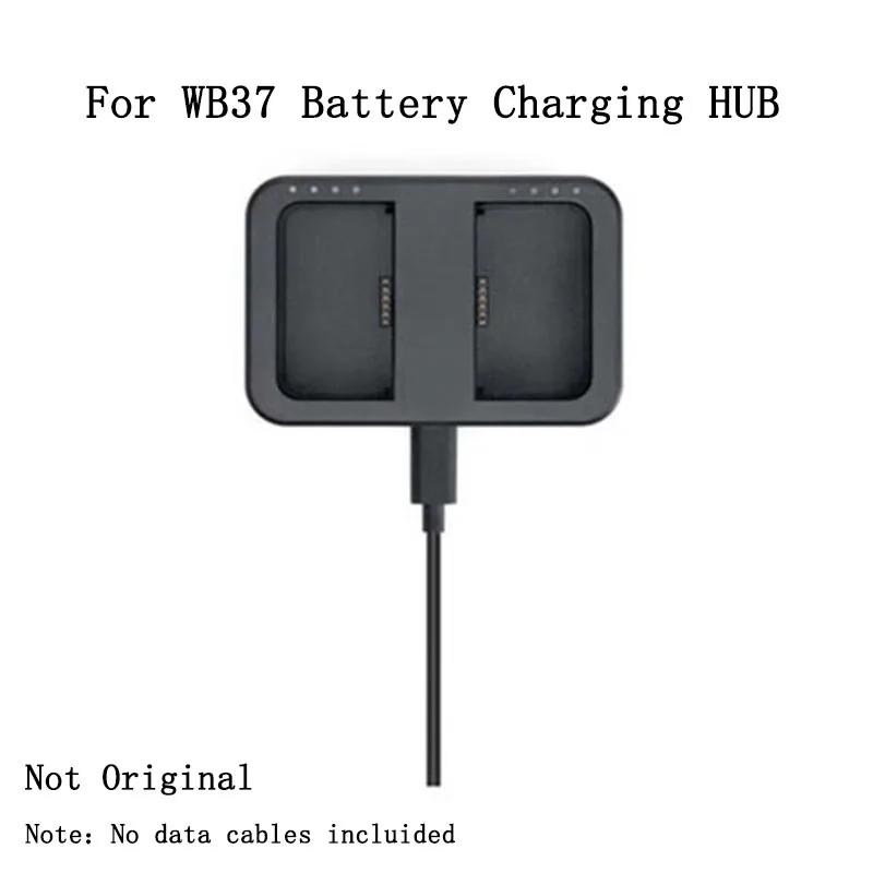 New WB37 Battery  Charger For DJI Charging Hub ( USB-C  charging port) Chargers Support 65W PD Fast Charging