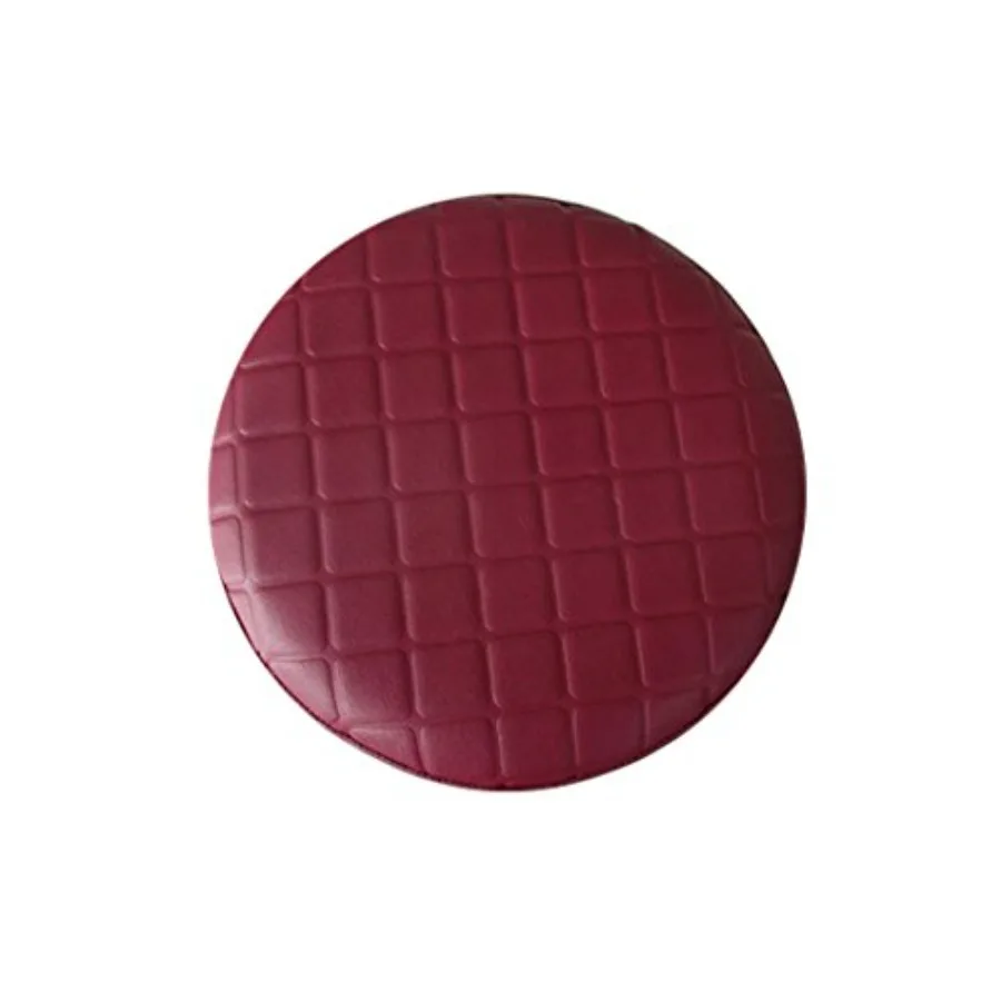 

Round Stool Cushion Faux Leather Barstool Chair Cover with Elastic 15.74inch