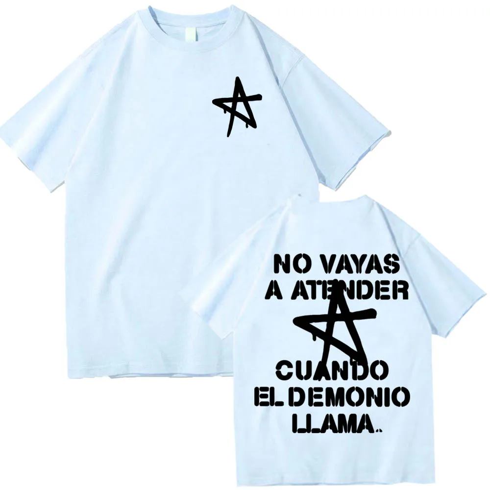 No Vayas a Atender Dani El Demonio Llama Shirt Lali Esposito Tour 2025 футболка для мужчин и женщин подарок фанату летняя рубашка