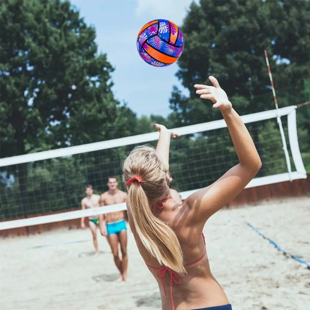 Ballon de plage gonflable en caoutchouc, 9 pouces, cadeaux bicolores, Sports d'intérieur et d'extérieur, jouets pour enfants, volley-Ball arc-en-ciel