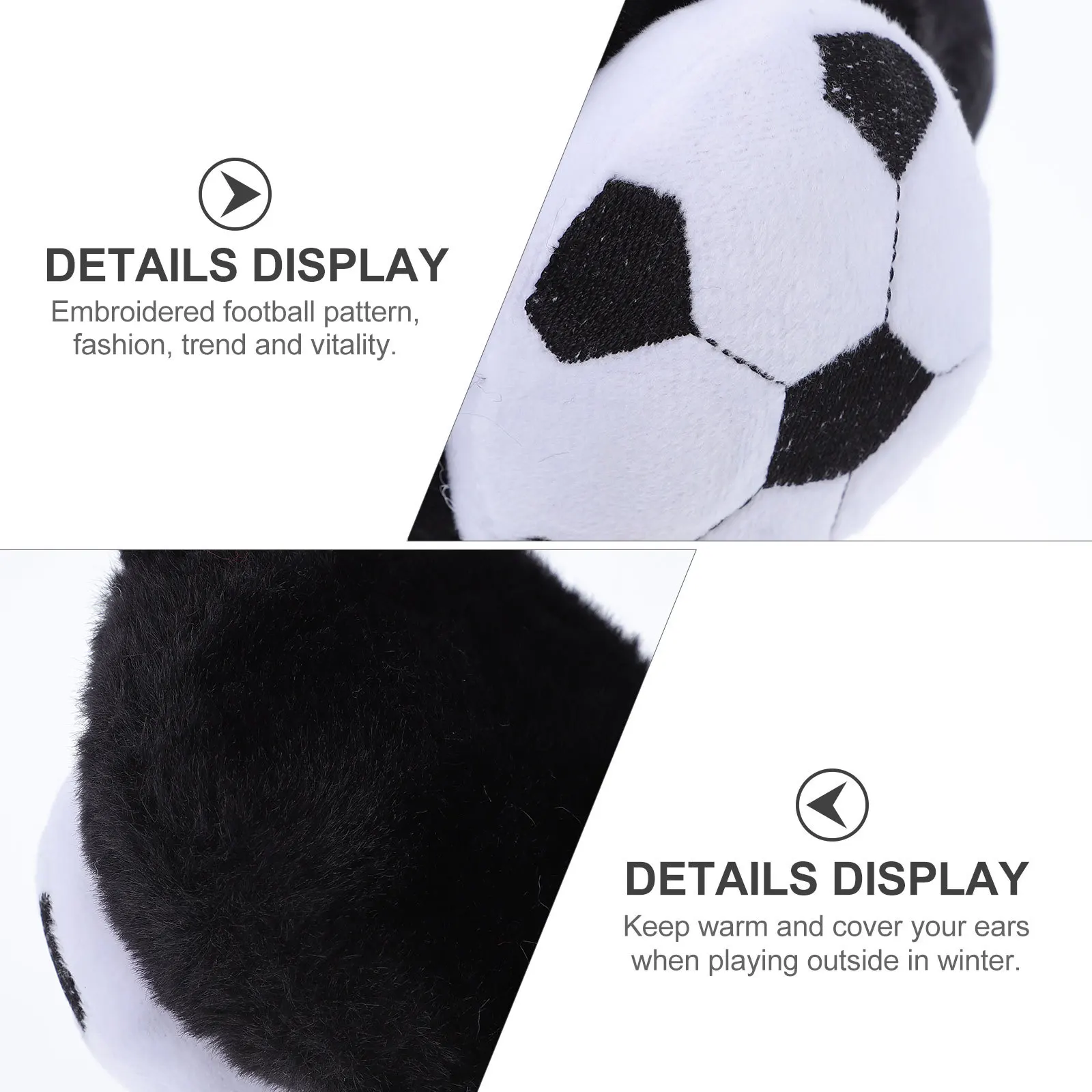 

Winter Ear Muffs For Lovely Durable Warm Ear Cover Protective Lightweight Flexible Band Easy Carry Outdoor Sports Skiing