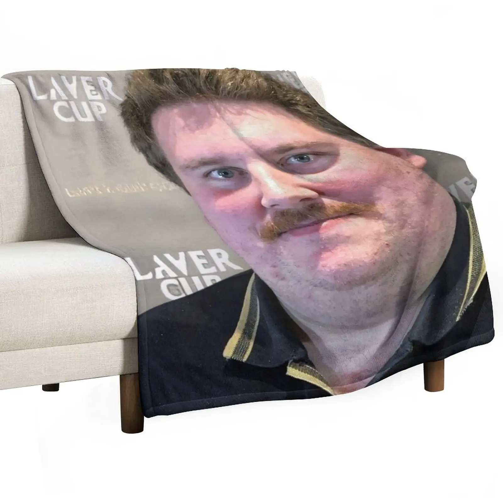 

Drachenlord Poster - Rainer Winkler the Superstar (2024) Upscaled, high quality poster Throw Blanket