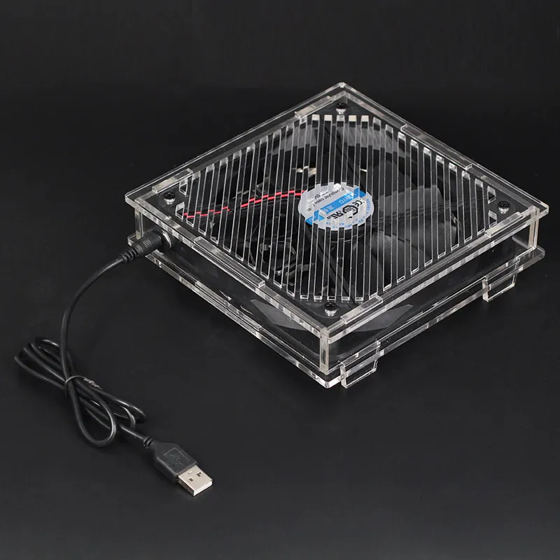 Multi-Purpose Smart Cooling Fan Base Universal Heat Dissipation Stand for Router Silent Cooling Pad for Office Network Devices