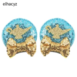 Cute Fashion Mouse Ear Hair Clip For Girls Festival Party Sequin Bows Barrette Glitter Butterfly Hairpins DIY Hair Accessories