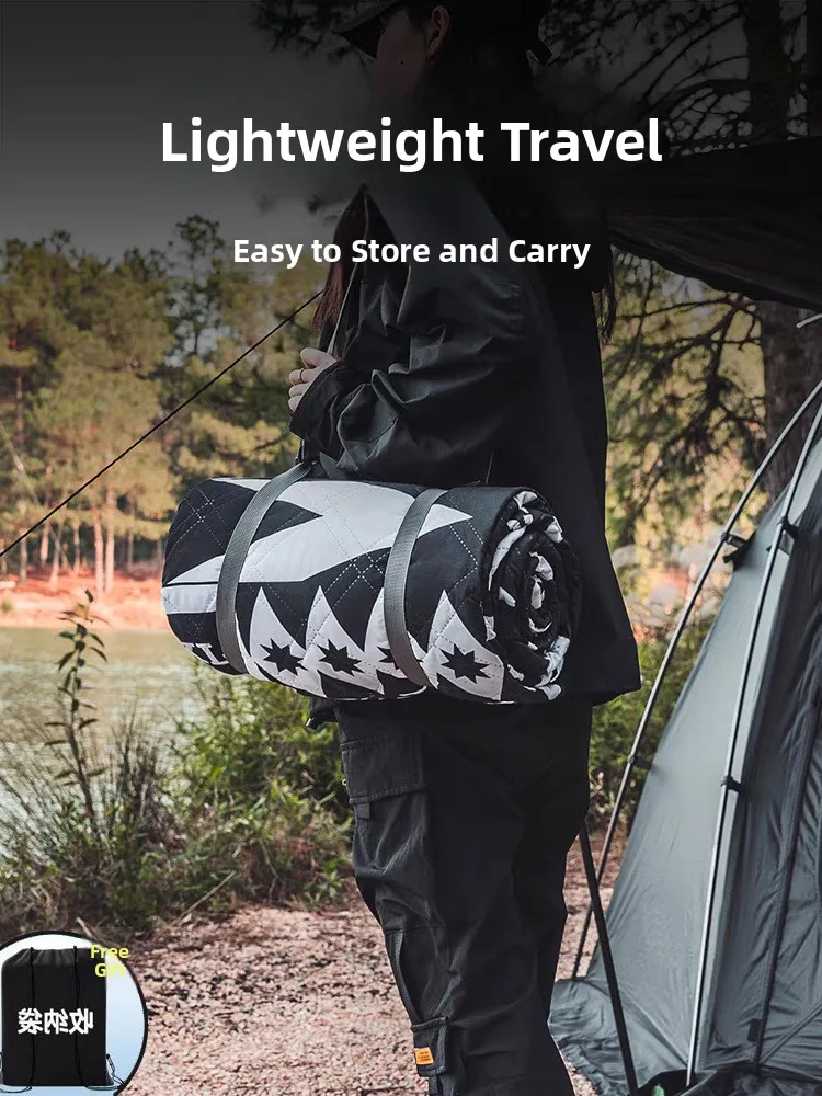 

Outdoor Cam Hexagonal Aluminum Foil Moisture Proof Mat Inner Tent Pad Rie Tent Floor Mat Multi-Person Cam Gear