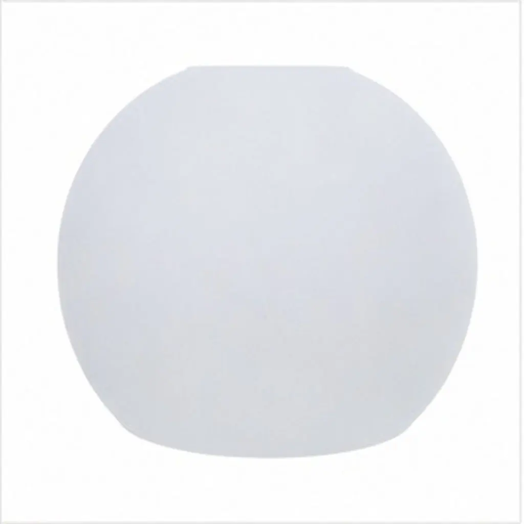 White Glass Globe Frosted Replacement Glass Shades 138Mm Opening Ceiling Fan Light Cover Wall Sconces Pendant Chandelier