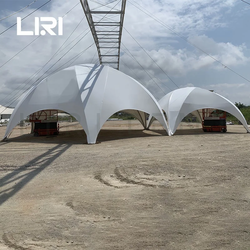 

Алюминиевая домашняя палатка из ПВХ с геодезическим кроссовером и шестикутником для мероприятий