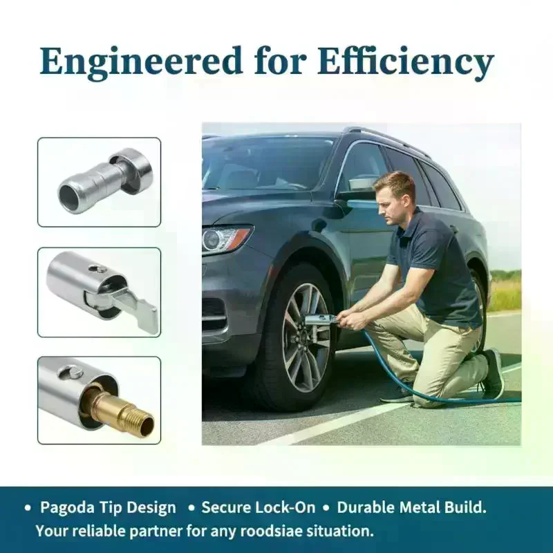 

Портативный надувной насос для автомобильных шин, компрессор для накачки шин, насадка для шин с штуцером для ремонта шлангов