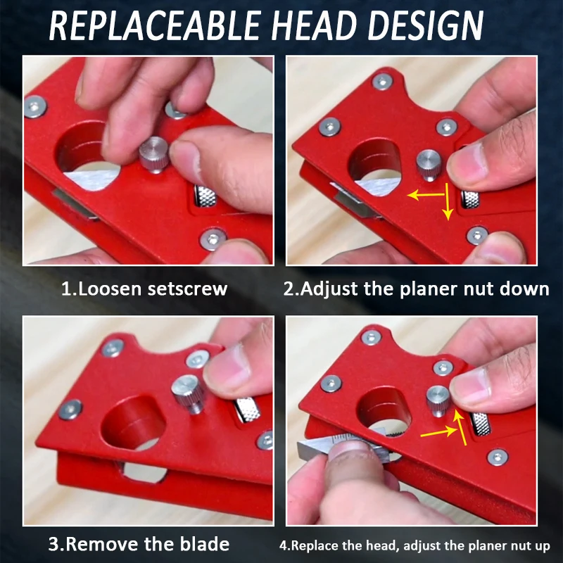 Chamfer Plane with Backer Woodworking Hand Planer for Quick Edge Planing Radian Corner Plane Trimming Carpenter Hand DIY Tool