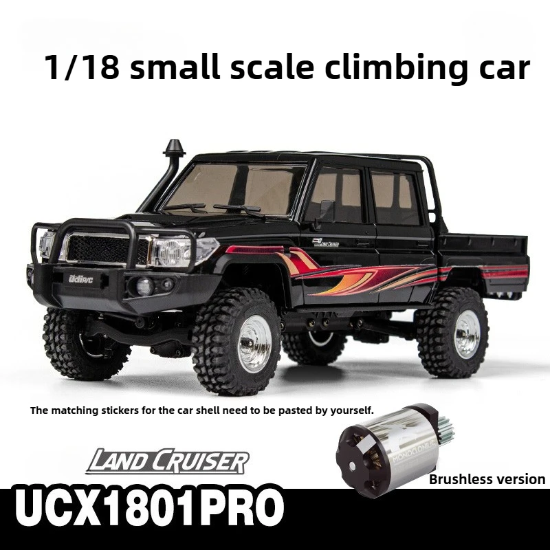UDIRC UCX1801 PRO RC voiture 1/18 4WD Simulation sans brosse RC camionnette tout-terrain électrique télécommande voitures modèle jouet cadeau LC79