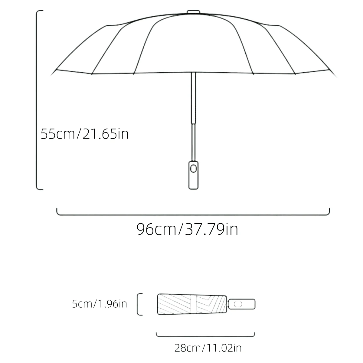 1 piece of compact fully automatic transparent feather umbrella suitable for taking photos couple umbrella windproof rainproof s