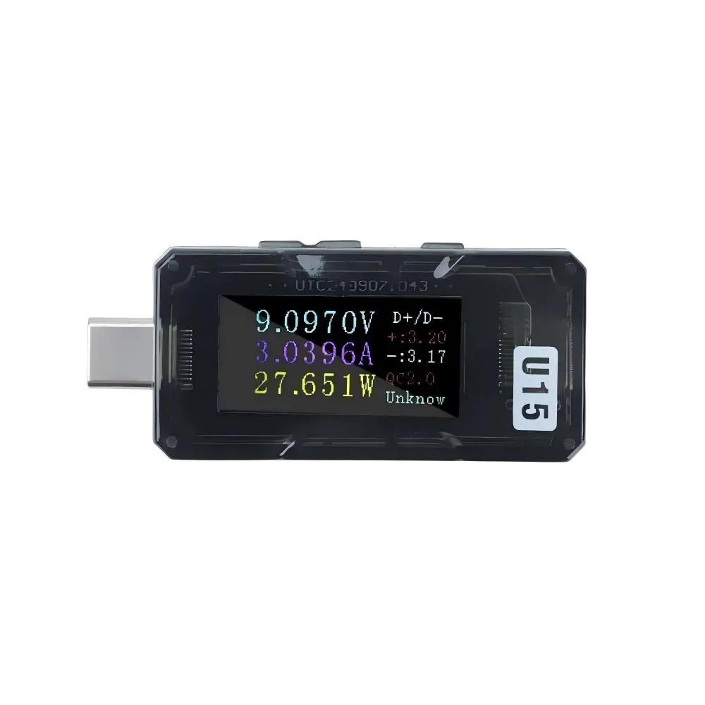 

DC4-25V 5A Fast Charging Tester Type-C/USB PD/QC2.0/QC3 High accuracy Voltage Current Inspection Trigger Capacity Tester
