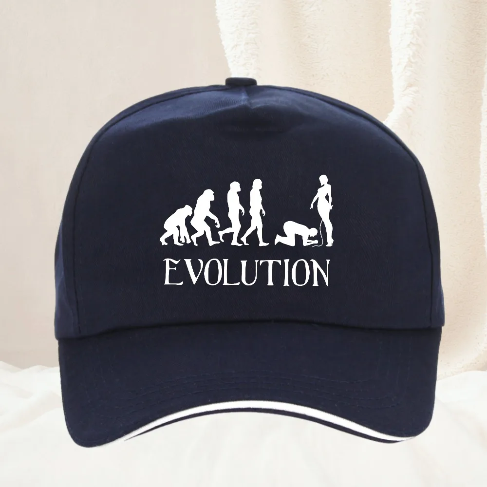 Funny BDSM Evolution hat for Men Women Summer Style baseball cap Outdoor Adjustable Hat All Seasons Travel Gift Headwear 5