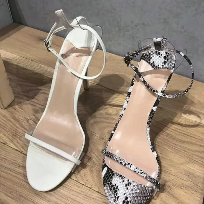 Sandalias sexis De verano con punta redonda para Mujer, zapatos De tacón alto finos y concisos con banda estrecha TRAF ZA, zapatos De fiesta, zapatos De tacón