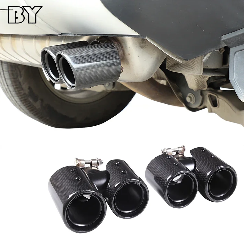 2PCS Car Exhaust Ta…