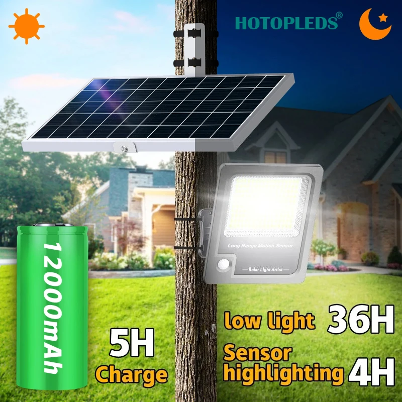 

Solar Outdoor Light Intelligent Induction Wall Courtyard Garden Aisle High-power Waterproof Street Motion Sensor Wall