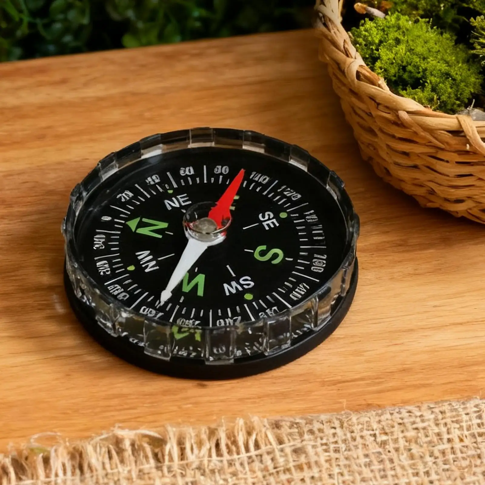 Portable Pocket Compass for Camping Hiking Map Reading  High Precision Outdoor Survival Tool for Scouts Geology
