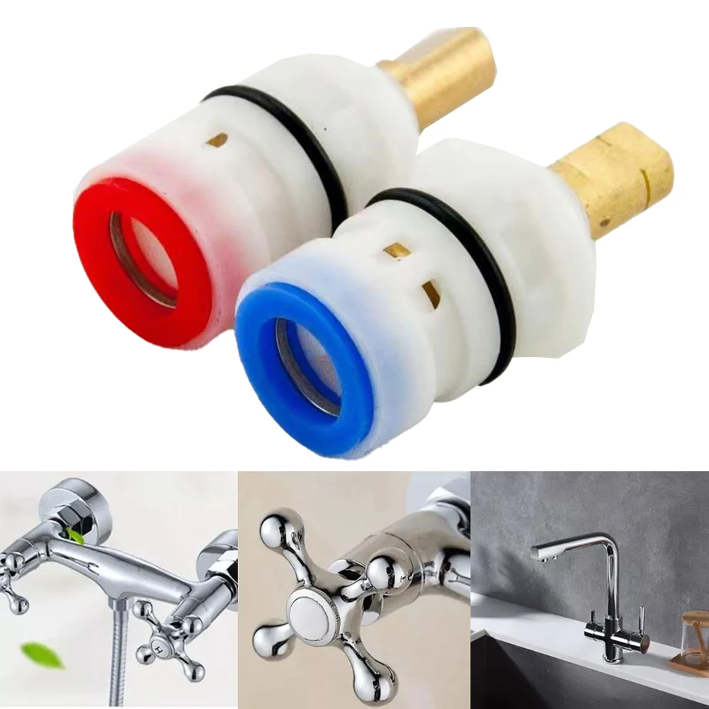 Complete Set of Stem Disc Cartridges Compatible with For Pfister Faucets Designed to Replace Model 9608020 and 48143149