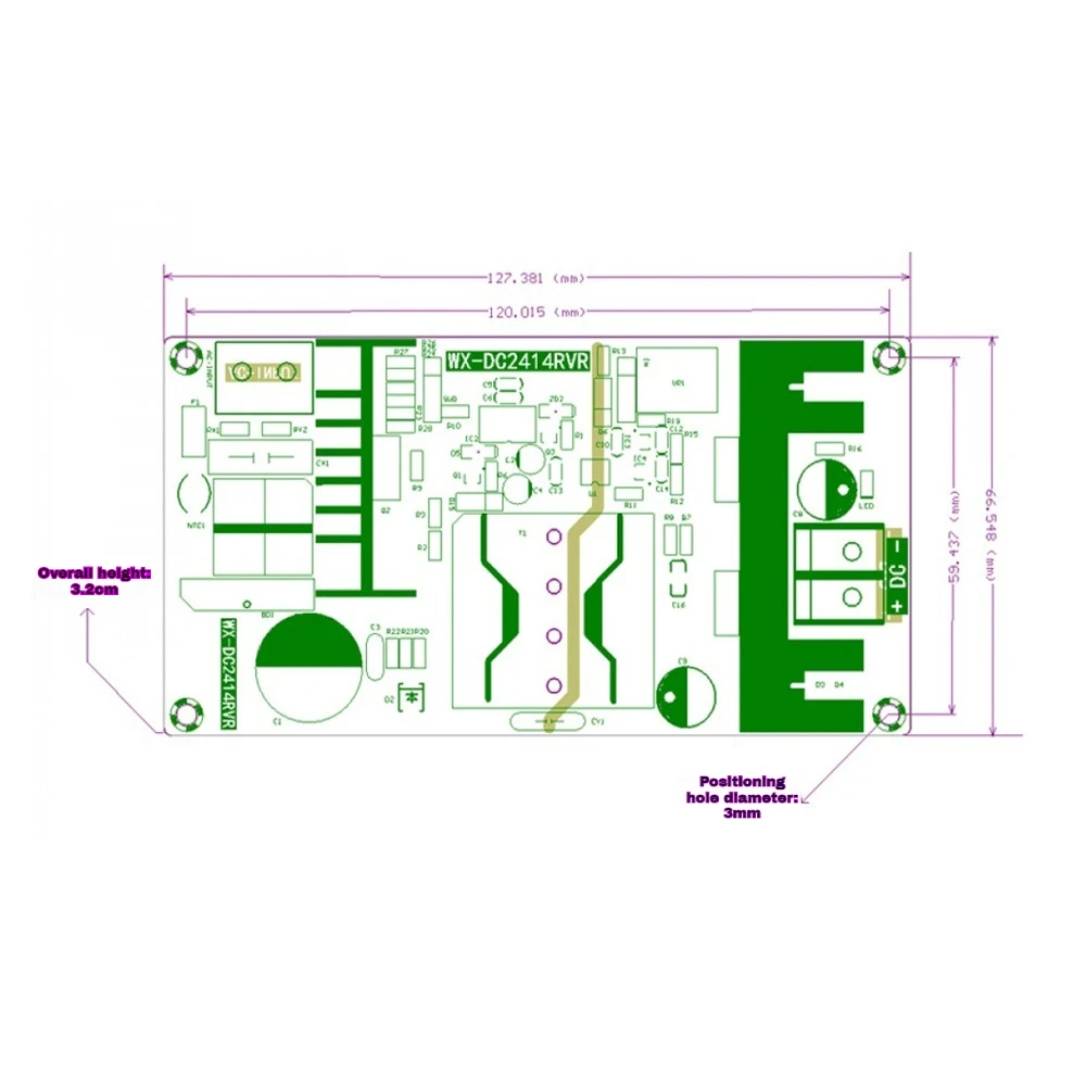 

150W Adjustable Switching Power Supply Module AC100-245V to DC3-24V with Digital Display Voltage Adjustable Power Supply Board