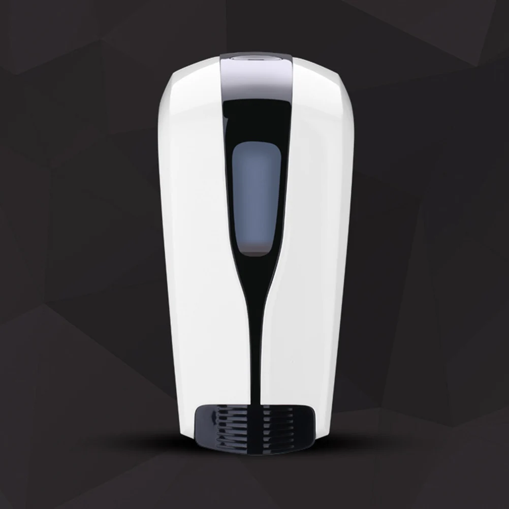 1 قطعة موزع الصابون المثبت على الحائط ABS حاوية الصابون السائل اليدوية ذات سعة كبيرة للحمام والمطبخ والفندق والاستشفى باللون الأسود #5