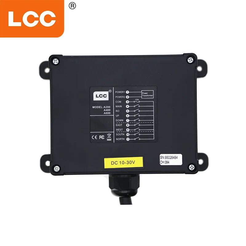 LCC QA200 2 أزرار رافعة راديو لاسلكية صناعية مفاتيح التحكم عن بعد الرافعات رافعة المسار المراقب المالي