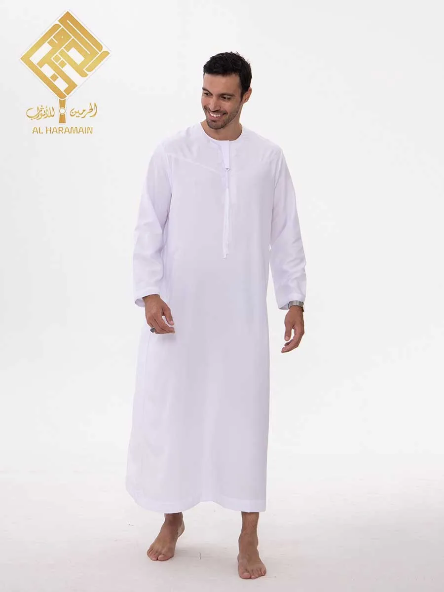 AL HANARAMAIN رداء مسلم جديد، رداء عماني، رداء عربي مبيعات المصنع مباشرة #6