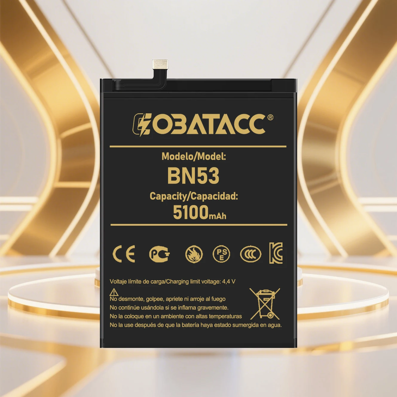 2025 Years EOBATACC 100% New BN53 5020mAh Battery For Xiaomi Redmi note 9 Pro Phone Batteries+Free Tools